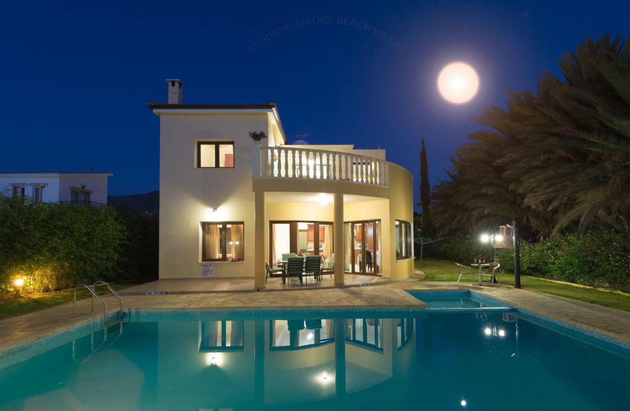 Villa Tsikkos Tria Polis ภายนอก รูปภาพ